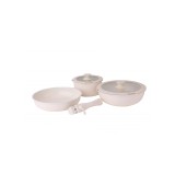 Set vase de gatit Zilan 8 piese, 5 straturi de material, compatibil cuptor