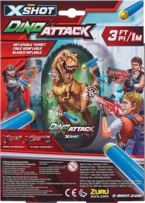 Tinta gonflabila pentru NERF, DINO ATTACK X-SHOT foto