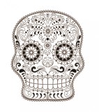 Sticker decorativ, Skull, 78 cm, 216STK-11