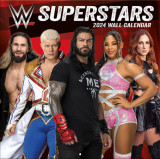 WWE Superstars 2024 Wall Calendar
