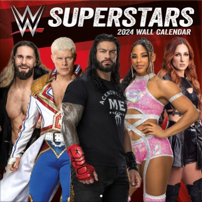 WWE Superstars 2024 Wall Calendar foto