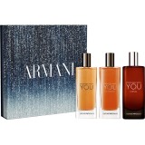 Armani Emporio Stronger With You Trio set pentru bărbați