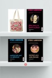 Pachet Stieg Larsson &ndash; Seria Millennium + Sacoșa Comorile cititorului - Paperback brosat - Stieg Larsson - Trei