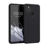 Husa pentru Google Pixel 4a 5G, Silicon, Negru, 53779.47, Carcasa, Kwmobile