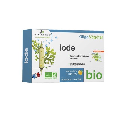 Supliment Alimentar Iod Bio 20 fiole 3Chenes Laboratores foto