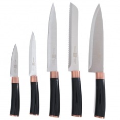 Set 5 Cutite Inox pentru bucatarie Grunberg LS551 foto