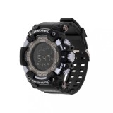 Ceas militar pentru barbati, smael, impermeabil, afisaj led, culoare negru, AVEX