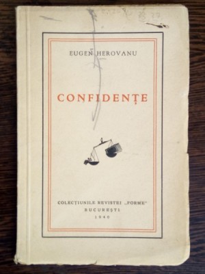 Confidente - Eugen Herovanu foto