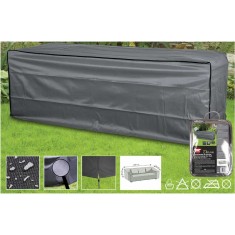 Husă de protecție Deluxe pentru canapea din ratan cu 3 locuri, aprox. 220x80x80
