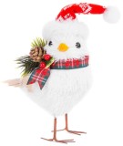 Dekor&aacute;cia MagicHome Vianoce, Vianočn&eacute; kuriatko, 12x9x18 cm