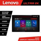 Navigatie Auto Nissan Micra 2002-2010, 13 inch 2K QLED, 8GB RAM, 128GB, 4G, Carplay, Android Auto