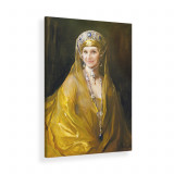 Regina Maria 2 - Tablou canvas femei personalizat 60 x 40 cm