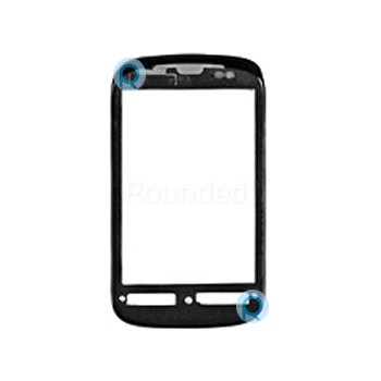 Coperta frontală HTC Explorer neagră foto