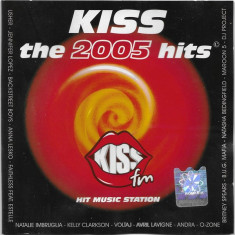 CD Kiss The 2005 Hits, original: Usher, Jennifer Lopez, Andra, BUG Mafia