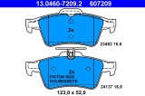 ATE 13.0460-7209.2 set placute frana,frana disc