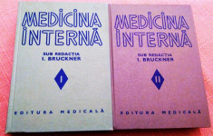 Medicina Interna 2 vol. Editura Medicala, 1979 - Sub redactia I. Bruckner foto