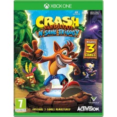 Joc Xbox One CRASH BANDICOOT NSANE TRILOGY 3 jocuri in 1 Activision Games PAL de colectie retro ca nou