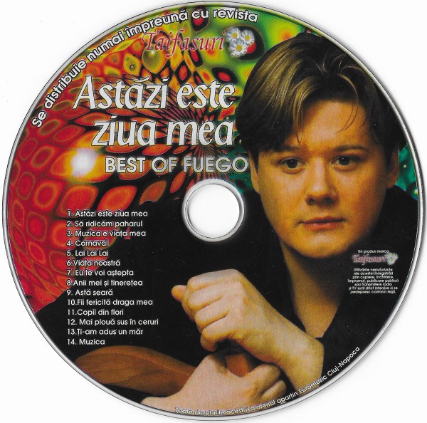 CD FUEGO &ndash; Astăzi Este Ziua Mea (Best Of Fuego)