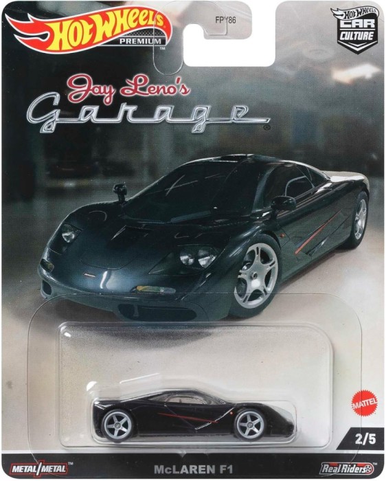 Masinuta Hot Wheels Premium, Car Culture, McLAREN F1, HCK08, scara 1:64, Neagra