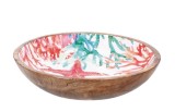 Cumpara ieftin Bol lemn multicolor Maela 30 x 7 cm