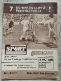 Revista SPORT nr. 4 (195) - Februarie 1967 - CSM Resita