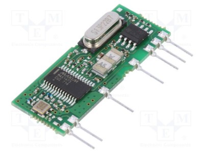 Receptor RF AM/ASK 433,92MHz 5VDC AUREL foto