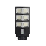 Felinar solar stradal, cu telecomanda, senzor miscare si luminozitate, eMazing, prindere inclusa, 135 LED, IP65, material ABS, 8AH, 100W, lumina rece