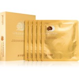 Petitf&eacute;e Gold &amp; Snail mască intensă cu hidrogel extract de melc 5x30 g, PETITFEE