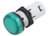 Lumină de control plată LOVATO ELECTRIC 22mm 12VAC 12VDC LPMLA3