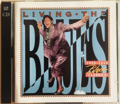 Various &amp;lrm;&amp;ndash; Living The Blues - 1953-1954 Blues Classics NM / NM dublu cd muzica blus Time Life Germania 1998 foto