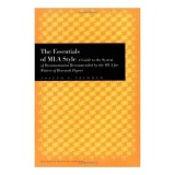 The essentials of MLA style