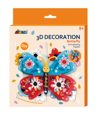 Decoratiune 3D-Fluture foto