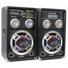 Fenton Set boxa activa pasiva karaoke 10&amp;#039;&amp;#039;, USB/RGB, KA-10,2 X100W RMS foto