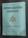 RESPONSABILITATEA MEDICULUI - IOAN FRUMA
