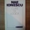 CURS DE LOGICA de NAE IONESCU , 1993 , PREZINTA HALOURI DE APA