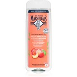 Le Petit Marseillais White Peach BIO &amp; Nectarine BIO Bio gel de duș mătăsos 400 ml