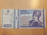 Bancnota 5000 Lei 1993 - Numismatica Romania