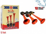 Claxon auto 3 tonuri 12V electric 125 dB
