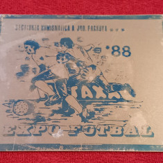 Placheta Expo Fotbal 1988 Ploiesti