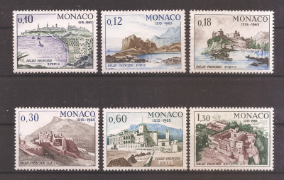 Monaco 1966 - Aniversarea a 750 de ani de la Palatul Monaco, MNH foto