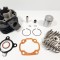 Kit Cilindru Set Motor + CHIULOASA Scuter Malaguti Centro 49cc 50cc Racire AER