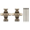 Set accesorii placute frana Mercedes C-Class (W203), C-Class T-Model (S203), E-Class (W211), E-Class T-Model (S211), Slk (R171), punte Fata, restrict, Trw