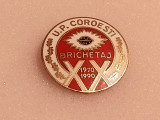 Insigna minerit - BRICHETAJ - U.P. COROESTI 1970-1990 - email