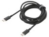 Cablu USB C 2m negru 100W mufe ambele părți, Baseus