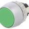 Comutator cu apăsare 22mm verde IP65