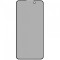 Folie de protectie Ecran Privacy WZK AntiSpy pentru Apple iPhone 16 Pro Max, Sticla Securizata, Full Glue