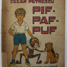 PIF , PAF , PUF de CEZAR PETRESCU , 1941
