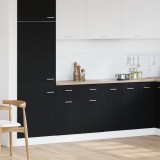 Dulap Gossi cu sertar in stejar negru, 80x46x81.5 cm, fabricat din lemn prelucrat