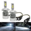 Kit LED H4 5500K Universal, Becuri Auto Faruri, Flux Luminos Ridicat, Consum Redus, Compatibil H4, Instalare Usoara