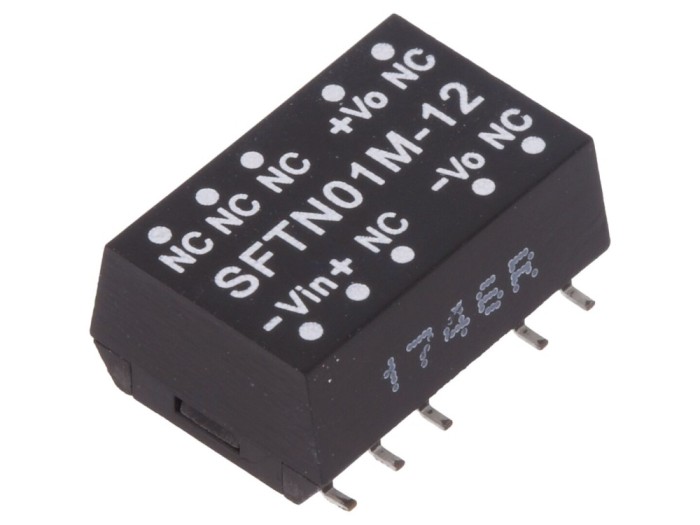Convertor DC/DC 1W 12V SMD